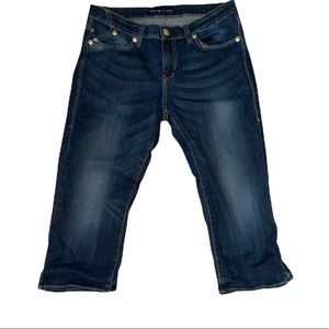 ROCK & REPUBLIC dark blue denim jeans. Woman’s size 10